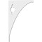 Ekena Millwork Turner Architectural Grade PVC Bracket, 5/8"W X 6"D X 10"H BKTP01X06X10TU - alternate 4